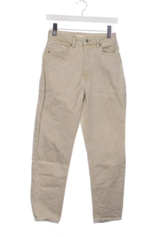 Blugi de femei H&M, Mărime XS, Culoare Bej, Preț 76,00 Lei