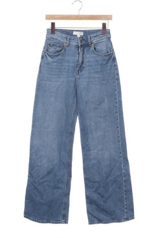 Blugi de femei H&M, Mărime XS, Culoare Albastru, Preț 90,11 Lei