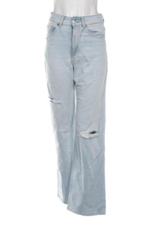 Дамски дънки H&M, Размер S, Цвят Син, Цена 28,88 лв.