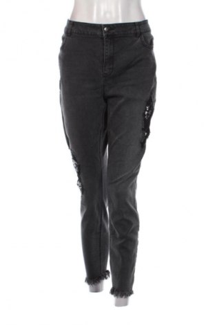 Damen Jeans Janina, Größe XXL, Farbe Schwarz, Preis 18,99 €
