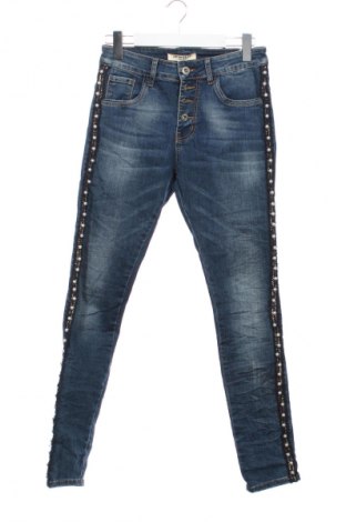 Дамски дънки Jewelly, Размер XS, Цвят Син, Цена 27,99 лв.