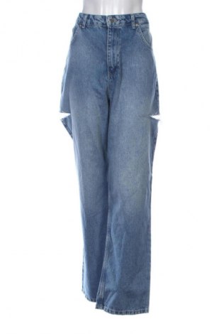 Blugi de femei Karma, Mărime XL, Culoare Albastru, Preț 107,89 Lei