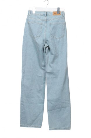 Blugi de femei NA-KD, Mărime S, Culoare Albastru, Preț 39,99 Lei