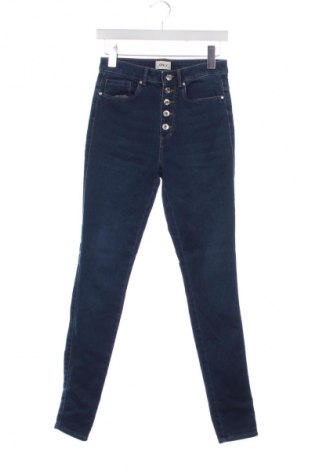 Γυναικείο Τζίν ONLY, Μέγεθος XXS, Χρώμα Μπλέ, Τιμή 17,00 €