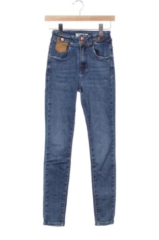 Damen Jeans Queen Hearts, Größe XXS, Farbe Blau, Preis 14,83 €