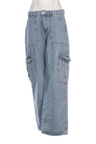 Дамски дънки SHEIN, Размер L, Цвят Син, Цена 26,99 лв.