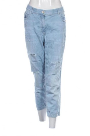 Dámske džínsy  Samoon, Veľkosť XXL, Farba Modrá, Cena  20,46 €