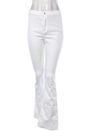 Blugi de femei Sinsay, Mărime S, Culoare Alb, Preț 76,32 Lei