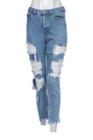 Blugi de femei Sinsay, Mărime S, Culoare Albastru, Preț 76,00 Lei