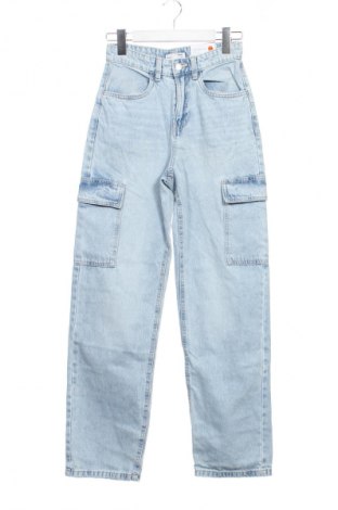 Damskie jeansy Sinsay, Rozmiar XS, Kolor Niebieski, Cena 105,75 zł