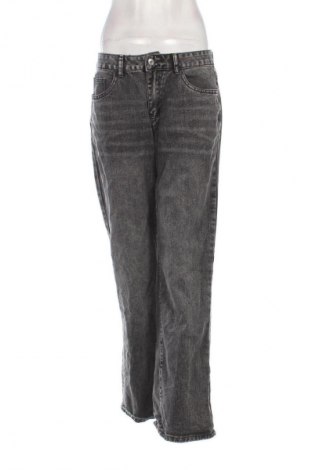 Damskie jeansy Unbranded, Rozmiar L, Kolor Szary, Cena 69,99 zł