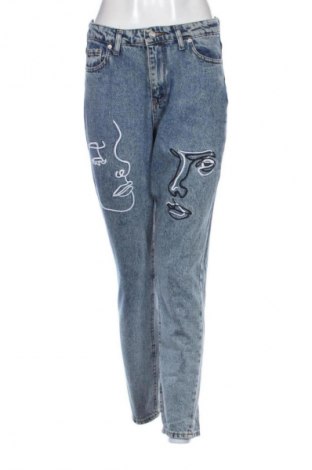 Damskie jeansy Unbranded, Rozmiar M, Kolor Niebieski, Cena 66,67 zł