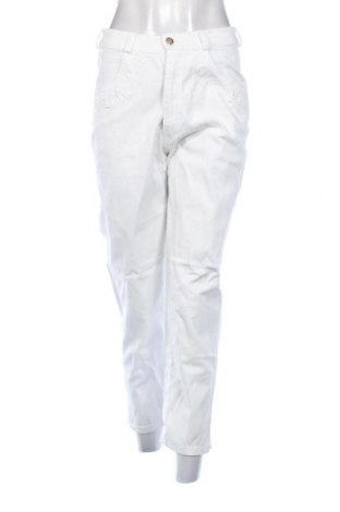 Дамски дънки Unbranded, Размер M, Цвят Бял, Цена 28,88 лв.