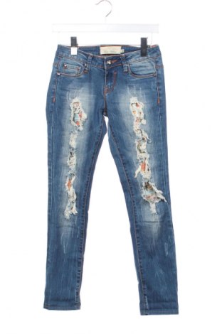 Damskie jeansy Unbranded, Rozmiar XS, Kolor Niebieski, Cena 66,39 zł