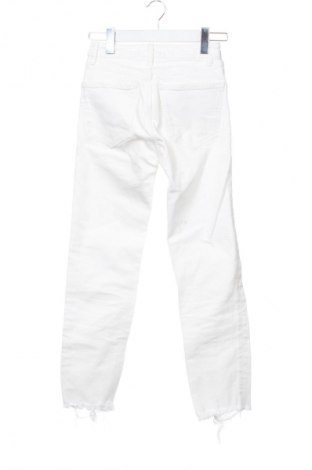 Blugi de femei Zara, Mărime XXS, Culoare Alb, Preț 70,99 Lei