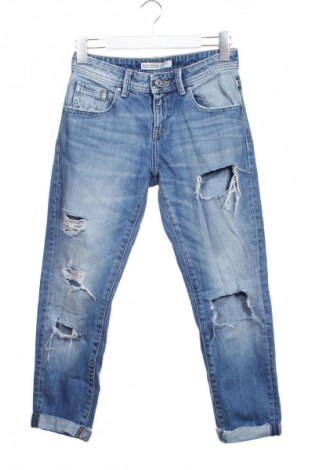 Damskie jeansy Zara, Rozmiar XXS, Kolor Niebieski, Cena 62,02 zł