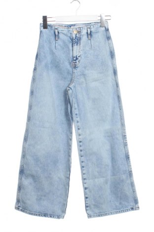 Дамски дънки Zara, Размер XS, Цвят Син, Цена 26,98 лв.