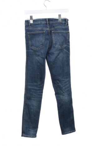 Damskie jeansy Zara, Rozmiar XS, Kolor Niebieski, Cena 62,07 zł