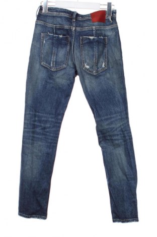 Blugi de femei Zara, Mărime S, Culoare Albastru, Preț 95,99 Lei