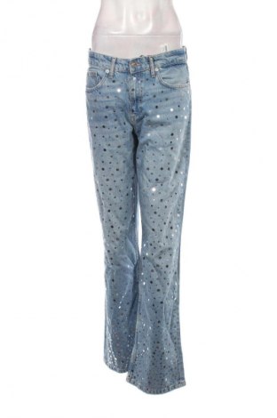 Dámské džíny  Zara, Velikost L, Barva Modrá, Cena  449,00 Kč
