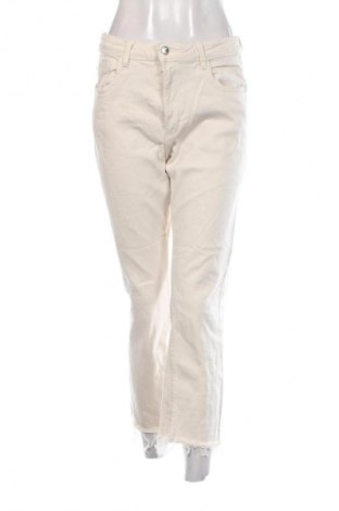 Damen Jeans Zara, Größe L, Farbe Ecru, Preis € 17,99