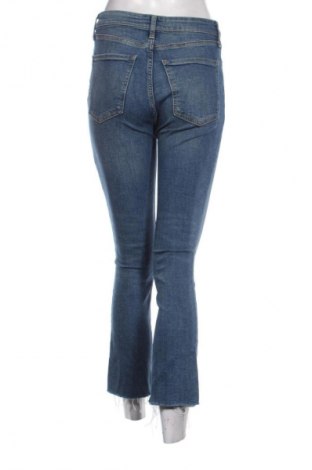 Дамски дънки Zara, Размер S, Цвят Зелен, Цена 27,37 лв.