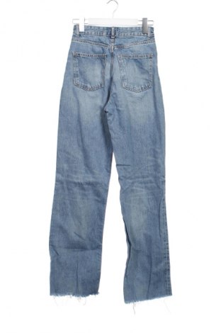 Дамски дънки Zara, Размер XS, Цвят Син, Цена 35,15 лв.