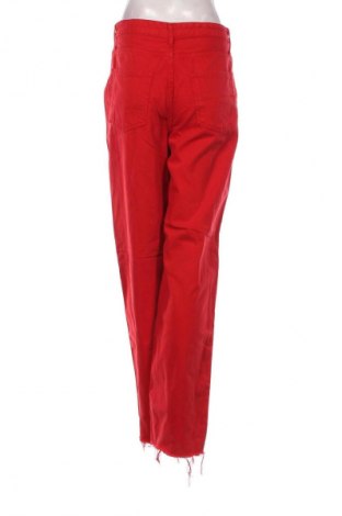 Dámské džíny  Zara, Velikost L, Barva Červená, Cena  342,00 Kč