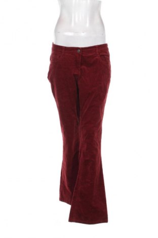 Dámské manšestráky  Bpc Bonprix Collection, Velikost L, Barva Červená, Cena  239,00 Kč