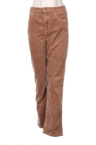 Pantaloni de velvet de femei C&A, Mărime XL, Culoare Maro, Preț 48,99 Lei