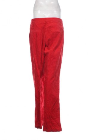 Pantaloni de velvet de femei Piombo, Mărime L, Culoare Roșu, Preț 74,99 Lei