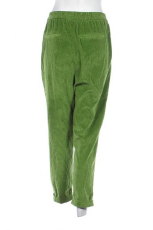 Pantaloni de velvet de femei United Colors Of Benetton, Mărime XL, Culoare Verde, Preț 126,32 Lei