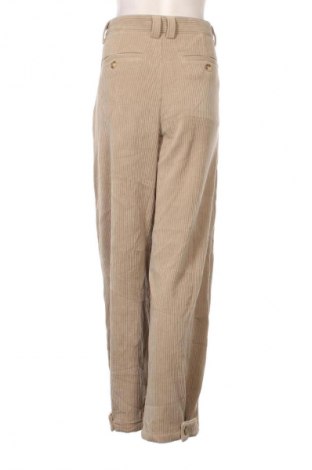 Damskie sztruksy Zara, Rozmiar L, Kolor Beżowy, Cena 72,99 zł