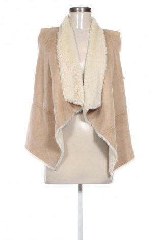 Γυναικείο γιλέκο Bershka, Μέγεθος S, Χρώμα  Μπέζ, Τιμή 19,95 €