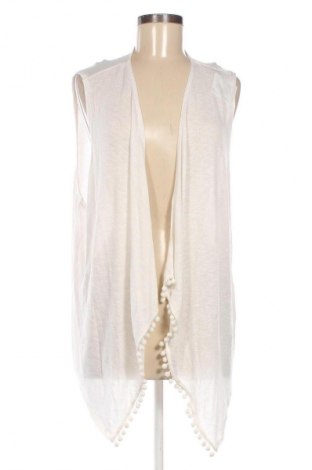 Дамски елек H&M Divided, Размер L, Цвят Екрю, Цена 22,38 лв.