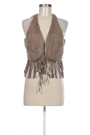 Damska kamizelka Tally Weijl, Rozmiar L, Kolor Brązowy, Cena 73,99 zł