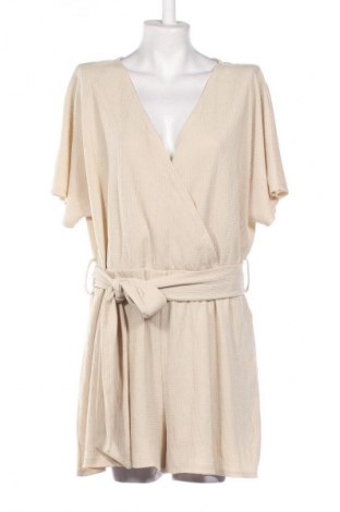 Damski krótki kombinezon H&M, Rozmiar XL, Kolor Beżowy, Cena 43,05 zł