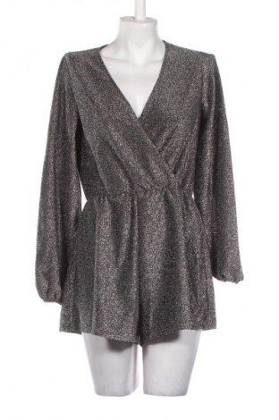 Women's short jumpsuit H&M Divided, Μέγεθος S, Χρώμα Ασημί, Τιμή 9,99 €
