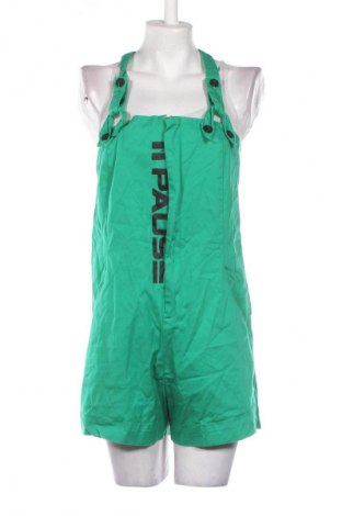 Dámská krátka kombinéza  Pause Jeans, Veľkosť M, Farba Zelená, Cena  24,55 €