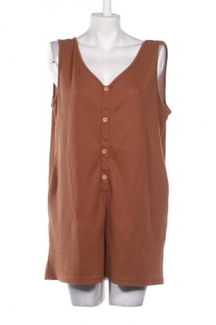 Kurzer Damenoverall SHEIN, Größe XL, Farbe Braun, Preis € 20,00