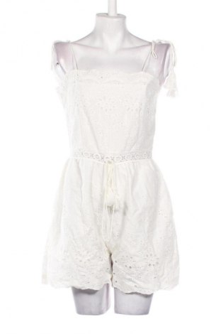 Damski krótki kombinezon Unbranded, Rozmiar M, Kolor Biały, Cena 89,89 zł