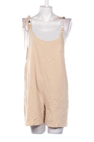 Kurzer Damenoverall Unbranded, Größe L, Farbe Beige, Preis € 19,95