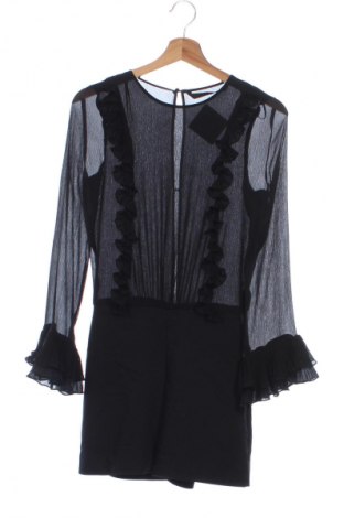 Dámská krátka kombinéza  Zara, Veľkosť XS, Farba Čierna, Cena  17,30 €