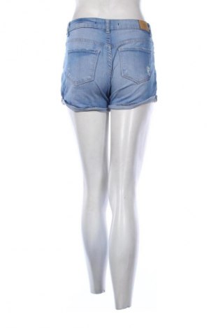 Damskie szorty Bershka, Rozmiar S, Kolor Niebieski, Cena 43,68 zł