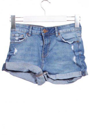 Pantaloni scurți de femei Bershka, Mărime XXS, Culoare Albastru, Preț 50,37 Lei