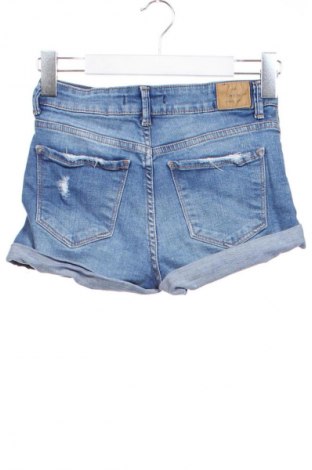 Pantaloni scurți de femei Bershka, Mărime XXS, Culoare Albastru, Preț 50,37 Lei