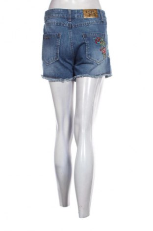 Дамски къс панталон Desigual, Размер M, Цвят Син, Цена 48,00 лв.