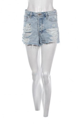 Pantaloni scurți de femei H&M, Mărime S, Culoare Albastru, Preț 50,00 Lei
