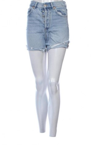 Дамски къс панталон Mango, Размер S, Цвят Син, Цена 13,28 лв.