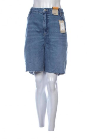 Pantaloni scurți de femei Marks & Spencer, Mărime 4XL, Culoare Albastru, Preț 133,93 Lei